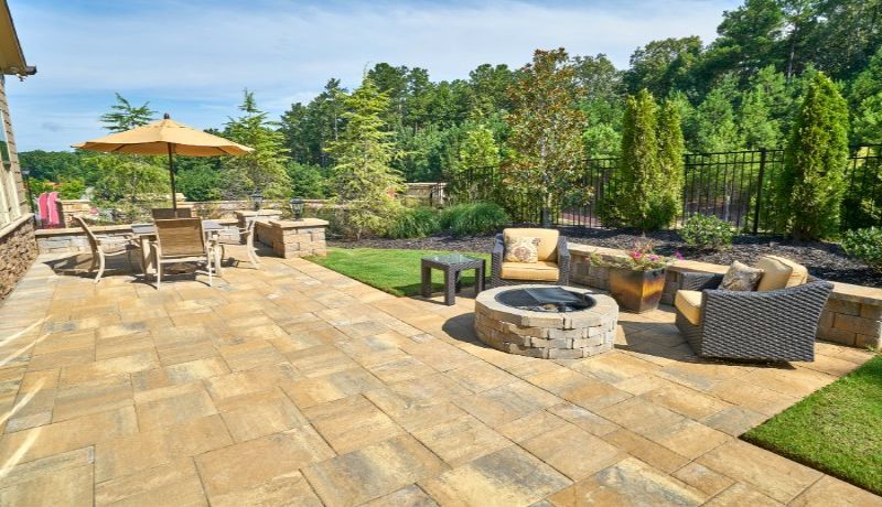 Keystone Panorama Supra Paver - Earth Blend | Clark & Co. Hardscape Supply